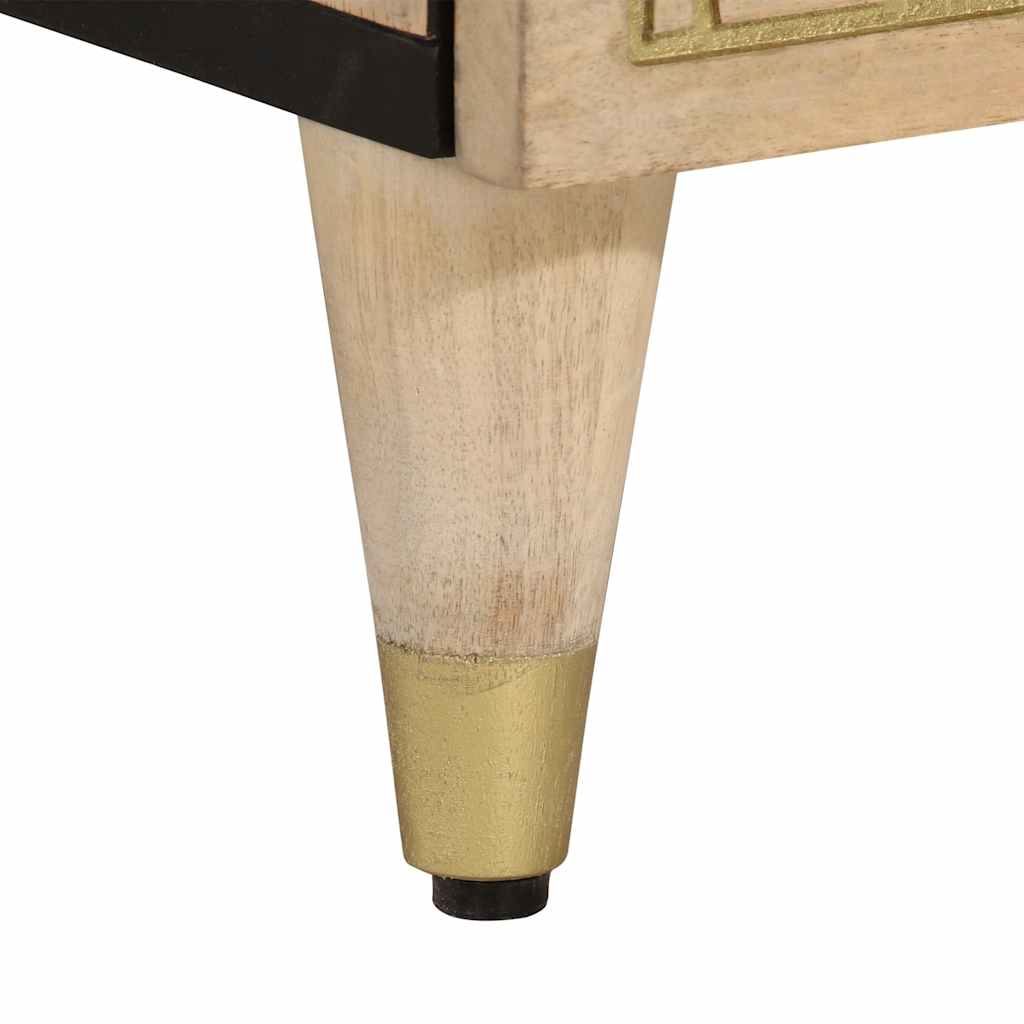 vidaXL Bedside Cabinets 2 pcs 40x33x46 cm Solid Wood Mango