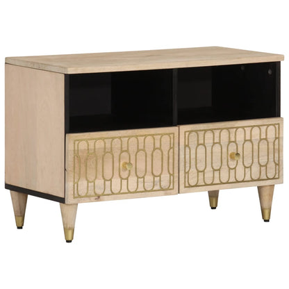 vidaXL TV Cabinet 70x33x46 cm Solid Wood Mango