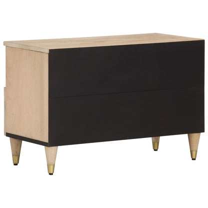 vidaXL TV Cabinet 70x33x46 cm Solid Wood Mango