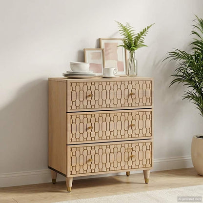 vidaXL Side Cabinet 60x33x75 cm Solid Wood Mango