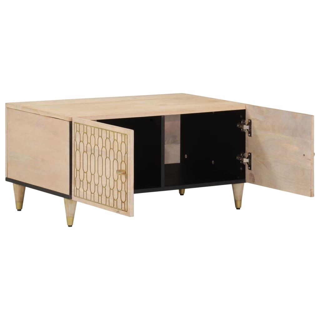 vidaXL Coffee Table 80x50x40 cm Solid Wood Mango