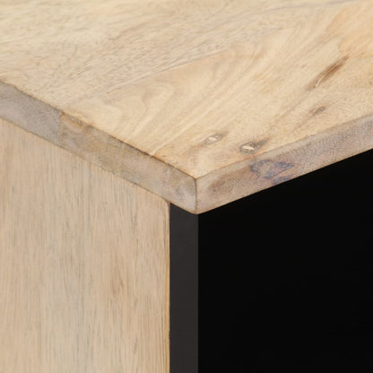 vidaXL TV Cabinet 100x33x46 cm Solid Wood Mango