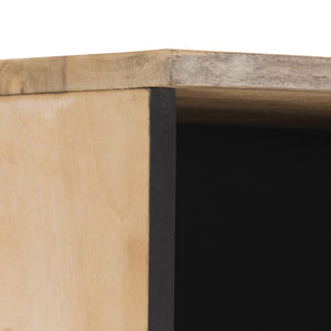 vidaXL Bathroom Cabinet 38x33x160 cm Solid Wood Mango