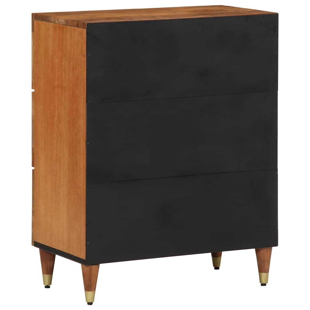 vidaXL Side Cabinet 60x33x75 cm Solid Wood Mango