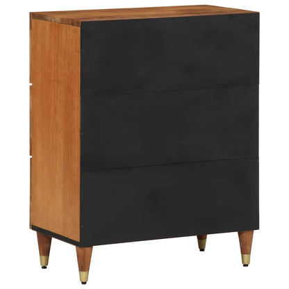 vidaXL Side Cabinet 60x33x75 cm Solid Wood Mango