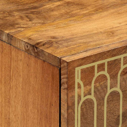vidaXL Side Cabinet 60x33x75 cm Solid Wood Mango