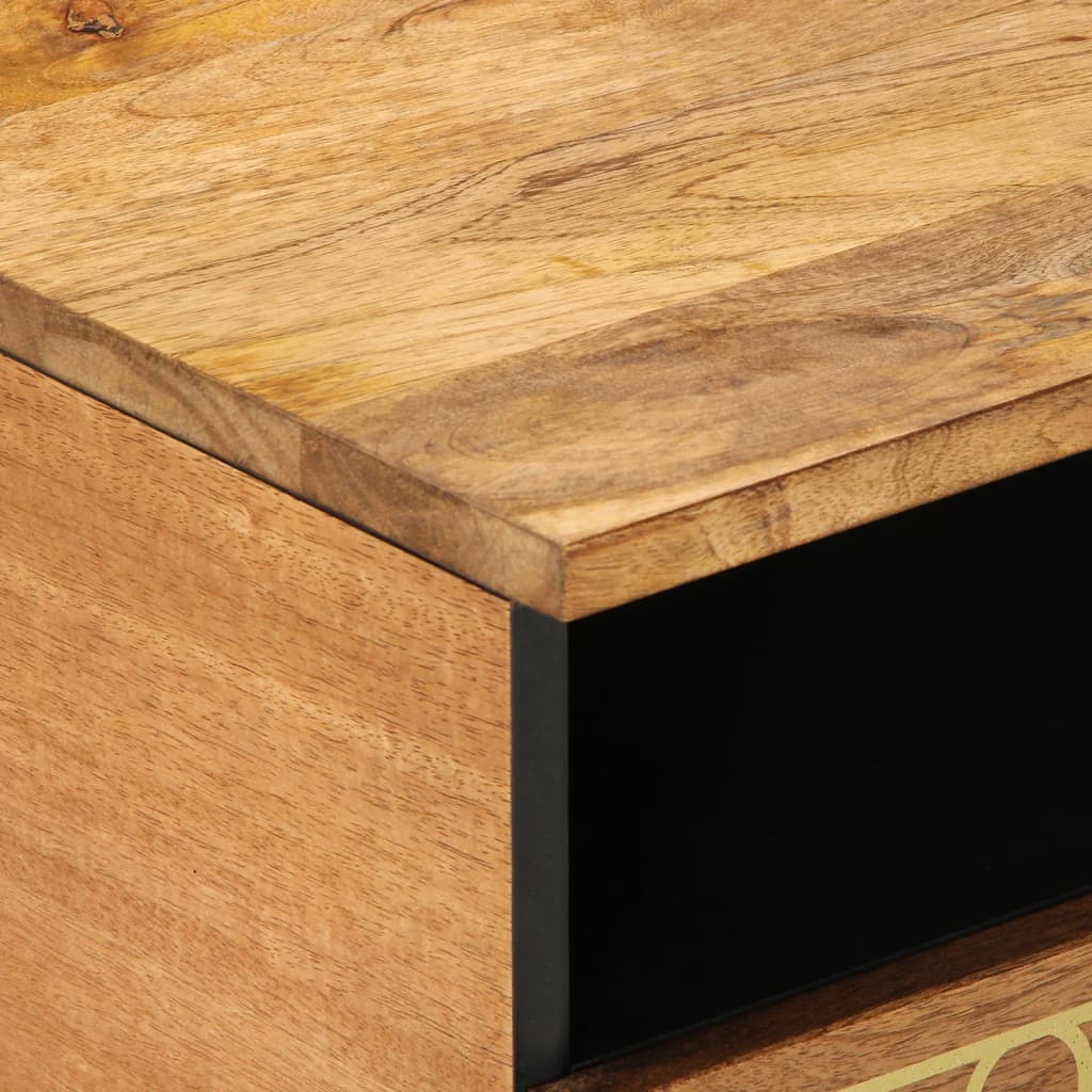 vidaXL Coffee Table 80x54x40 cm Solid Wood Mango