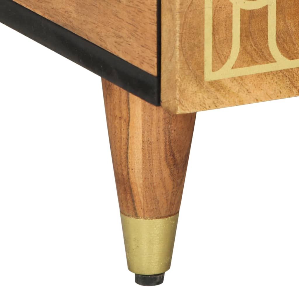 vidaXL Coffee Table 80x54x40 cm Solid Wood Mango