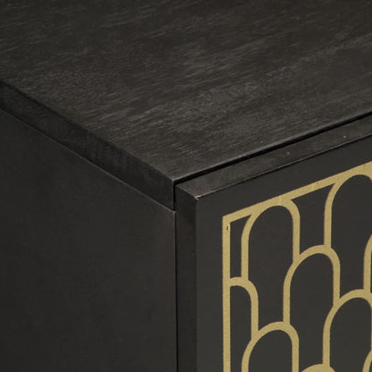 vidaXL Side Cabinet 60x33x75 cm Solid Wood Mango