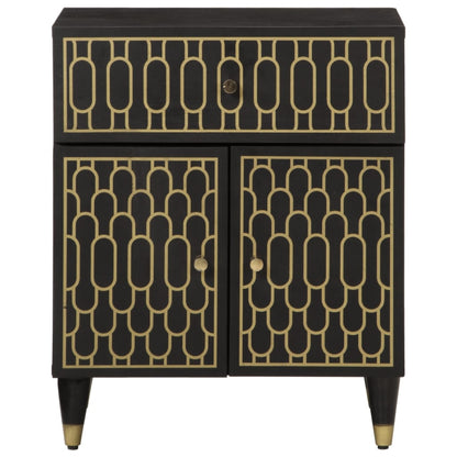 vidaXL Bedside Cabinet 50x33x60 cm Solid Wood Mango