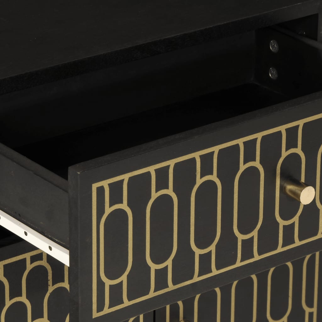 vidaXL Bedside Cabinet 50x33x60 cm Solid Wood Mango