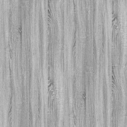 vidaXL 2 Piece Bathroom Furniture Set Grey Sonoma Engineered Wood
