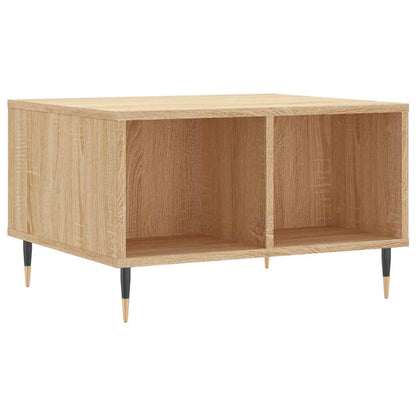 vidaXL Coffee Table Sonoma Oak 60x50x36,5 cm Engineered Wood