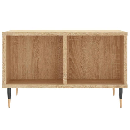 vidaXL Coffee Table | Sonoma oak | Engineered wood, metal | Medium
