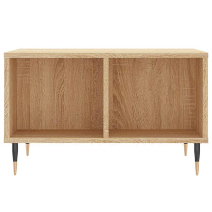 vidaXL Coffee Table Sonoma Oak 60x50x36,5 cm Engineered Wood