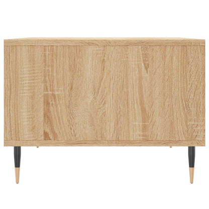 vidaXL Coffee Table | Sonoma oak | Engineered wood, metal | Medium
