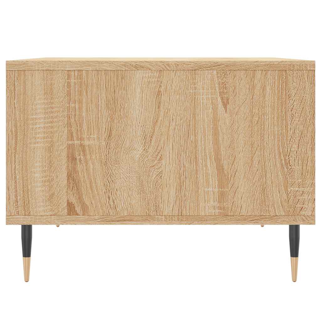 vidaXL Coffee Table Sonoma Oak 60x50x36,5 cm Engineered Wood