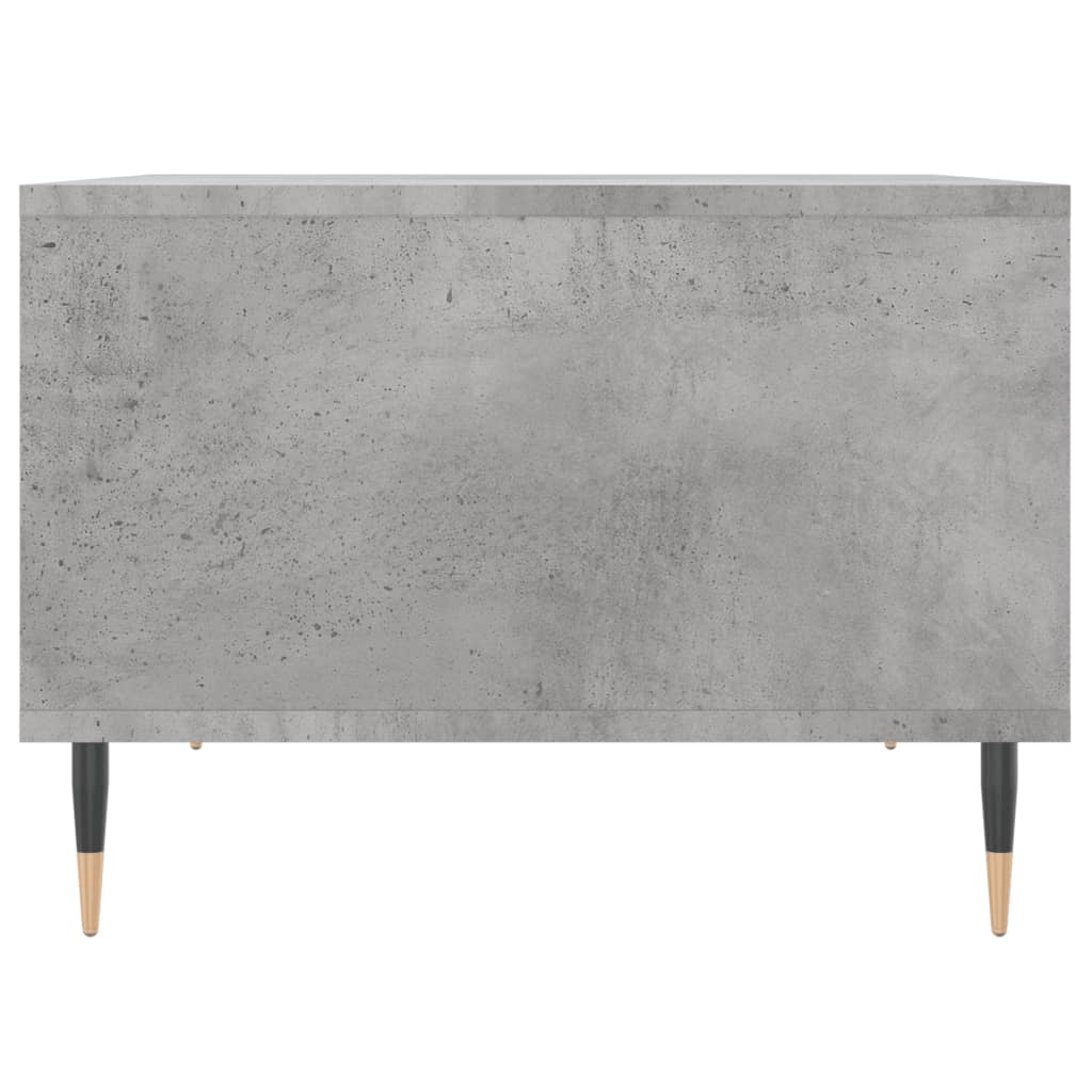 vidaXL Coffee Table Concrete Grey 60x50x36,5 cm Engineered Wood