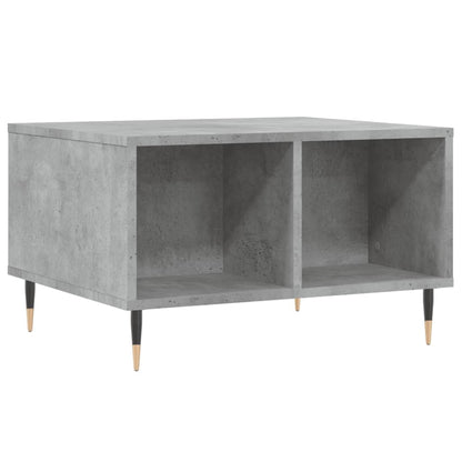 vidaXL Coffee Table Concrete Grey 60x50x36,5 cm Engineered Wood