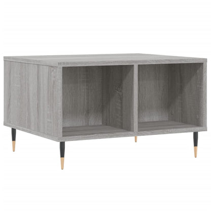 vidaXL Coffee Table Grey Sonoma 60x50x36,5 cm Engineered Wood