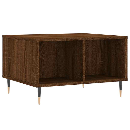 vidaXL Coffee Table Brown Oak 60x50x36,5 cm Engineered Wood