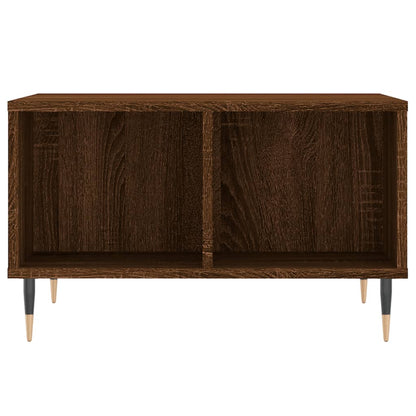 vidaXL Coffee Table | Brown oak | Engineered wood, metal | Small | Coffee Table