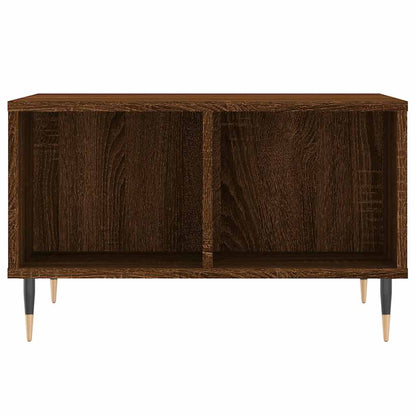 vidaXL Coffee Table Brown Oak 60x50x36,5 cm Engineered Wood