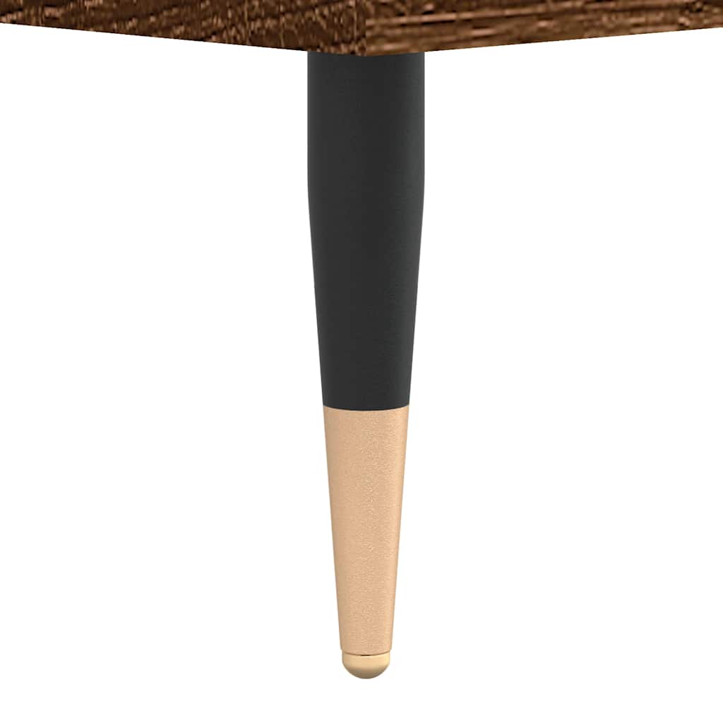 vidaXL Coffee Table Brown Oak 60x50x36,5 cm Engineered Wood