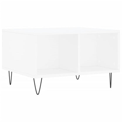 vidaXL Coffee Table White 60x50x36,5 cm Engineered Wood