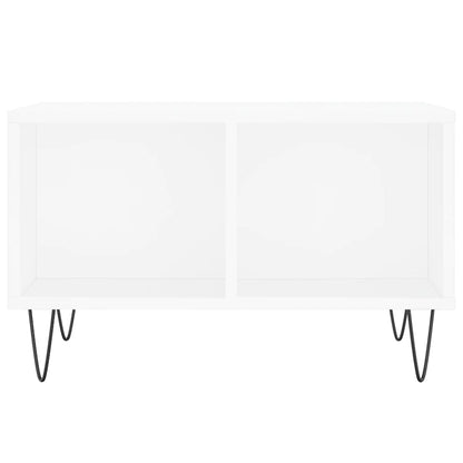 vidaXL Coffee Table White 60x50x36,5 cm Engineered Wood