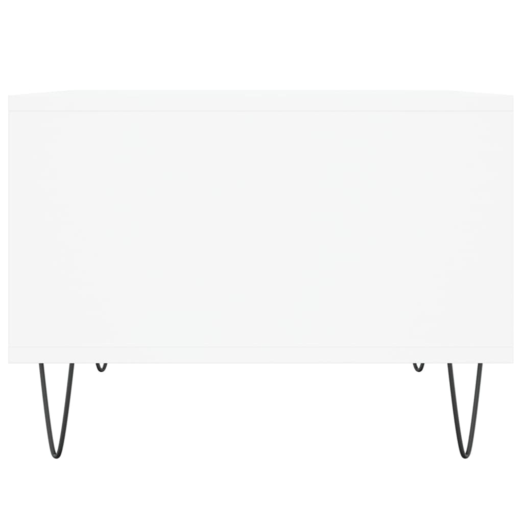 vidaXL Coffee Table White 60x50x36,5 cm Engineered Wood