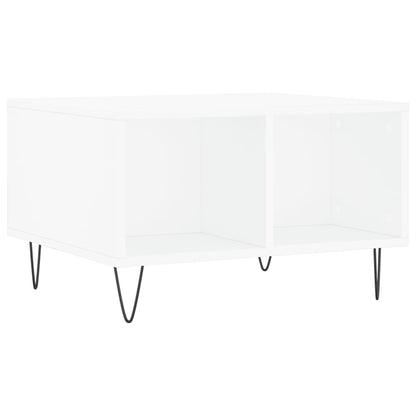 vidaXL Coffee Table White 60x50x36,5 cm Engineered Wood