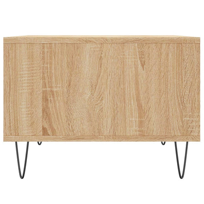 vidaXL Coffee Table Sonoma Oak 60x50x36,5 cm Engineered Wood