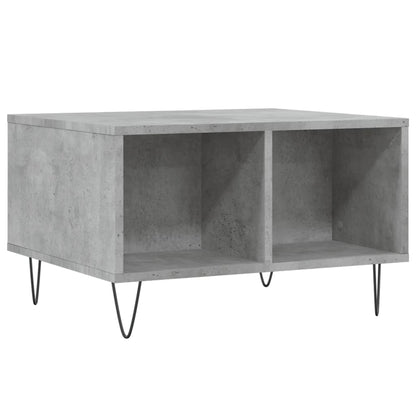 vidaXL Coffee Table Concrete Grey 60x50x36,5 cm Engineered Wood