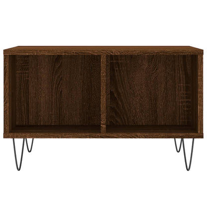 vidaXL Coffee Table Brown Oak 60x50x36,5 cm Engineered Wood