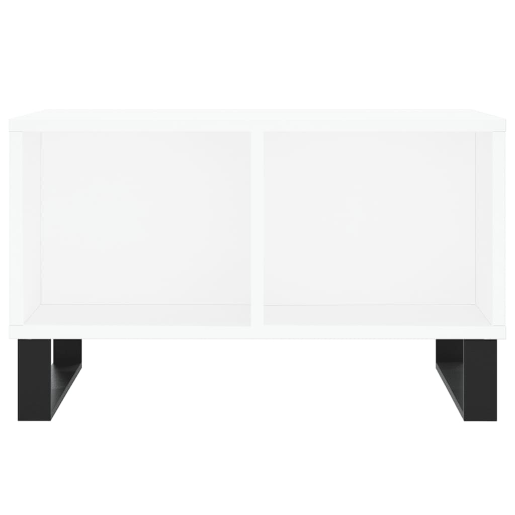 vidaXL Coffee Table White 60x50x36,5 cm Engineered Wood