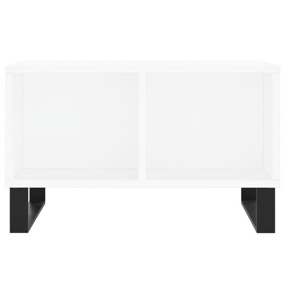 vidaXL Coffee Table White 60x50x36,5 cm Engineered Wood