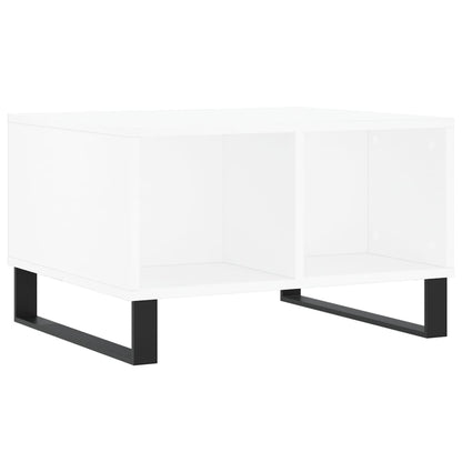 vidaXL Coffee Table White 60x50x36,5 cm Engineered Wood