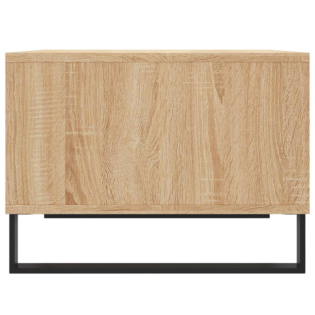 vidaXL Coffee Table Sonoma Oak 60x50x36.5 cm Engineered Wood