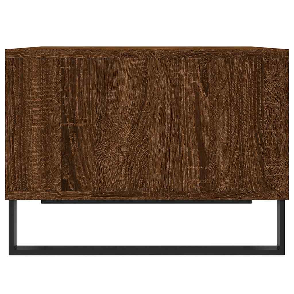 vidaXL Coffee Table Brown Oak 60x50x36.5 cm Engineered Wood