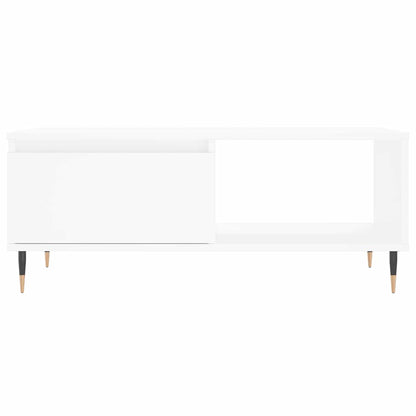 vidaXL Coffee Table White 90x50x36,5 cm Engineered Wood