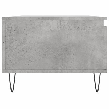 vidaXL Coffee Table Concrete Grey 90x50x36.5 cm Engineered Wood