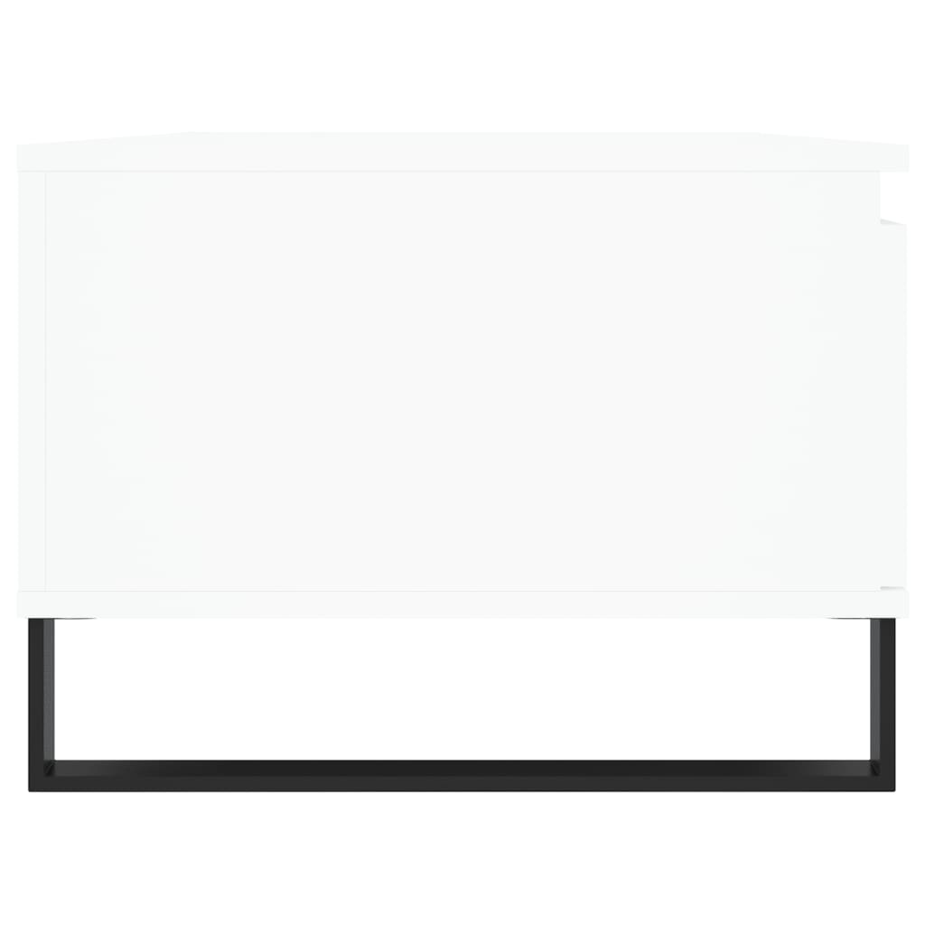 vidaXL Coffee Table White 90x50x36.5 cm Engineered Wood