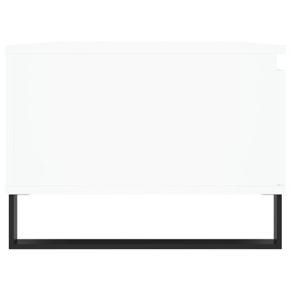 vidaXL Coffee Table White 90x50x36.5 cm Engineered Wood