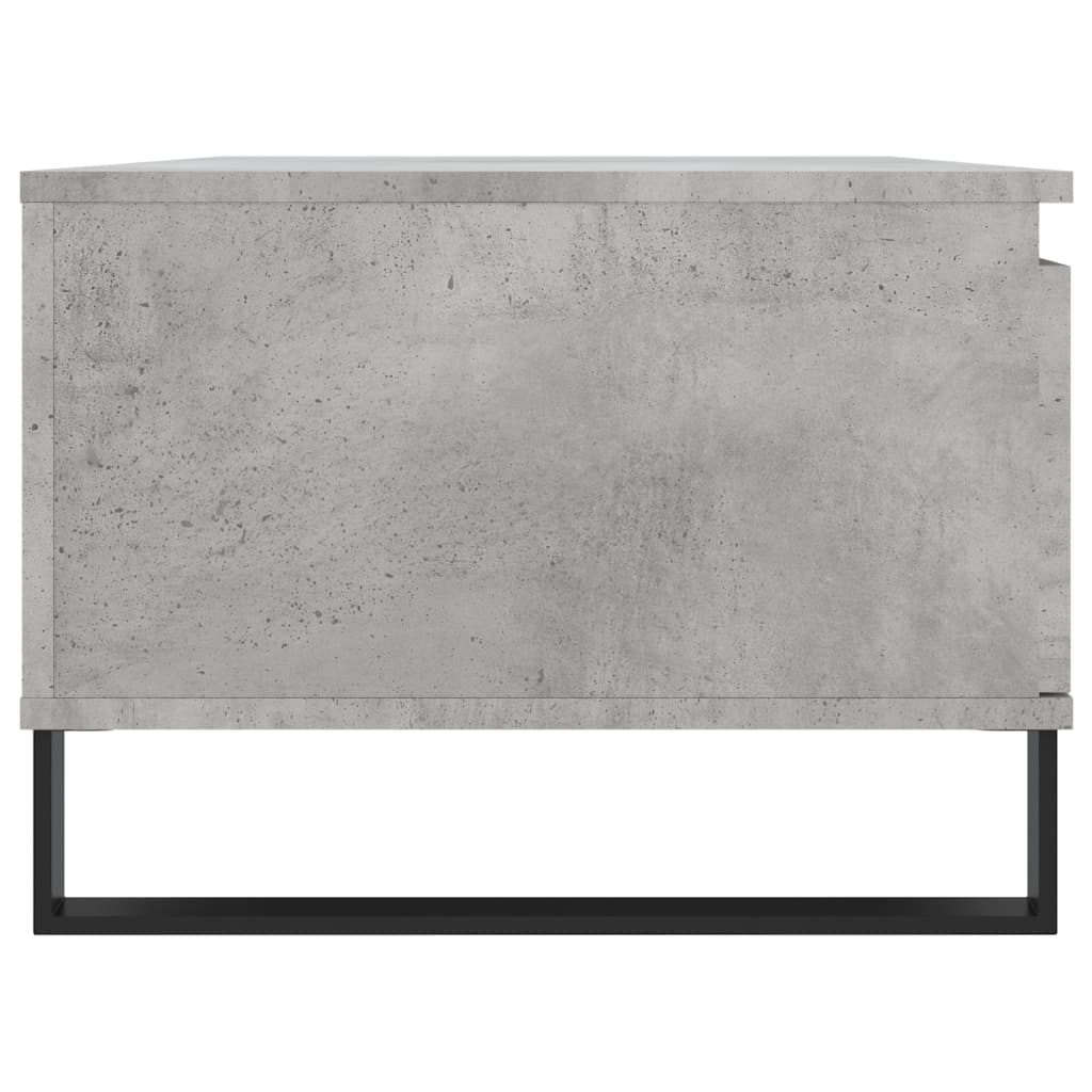 vidaXL Coffee Table Concrete Grey 90x50x36.5 cm Engineered Wood