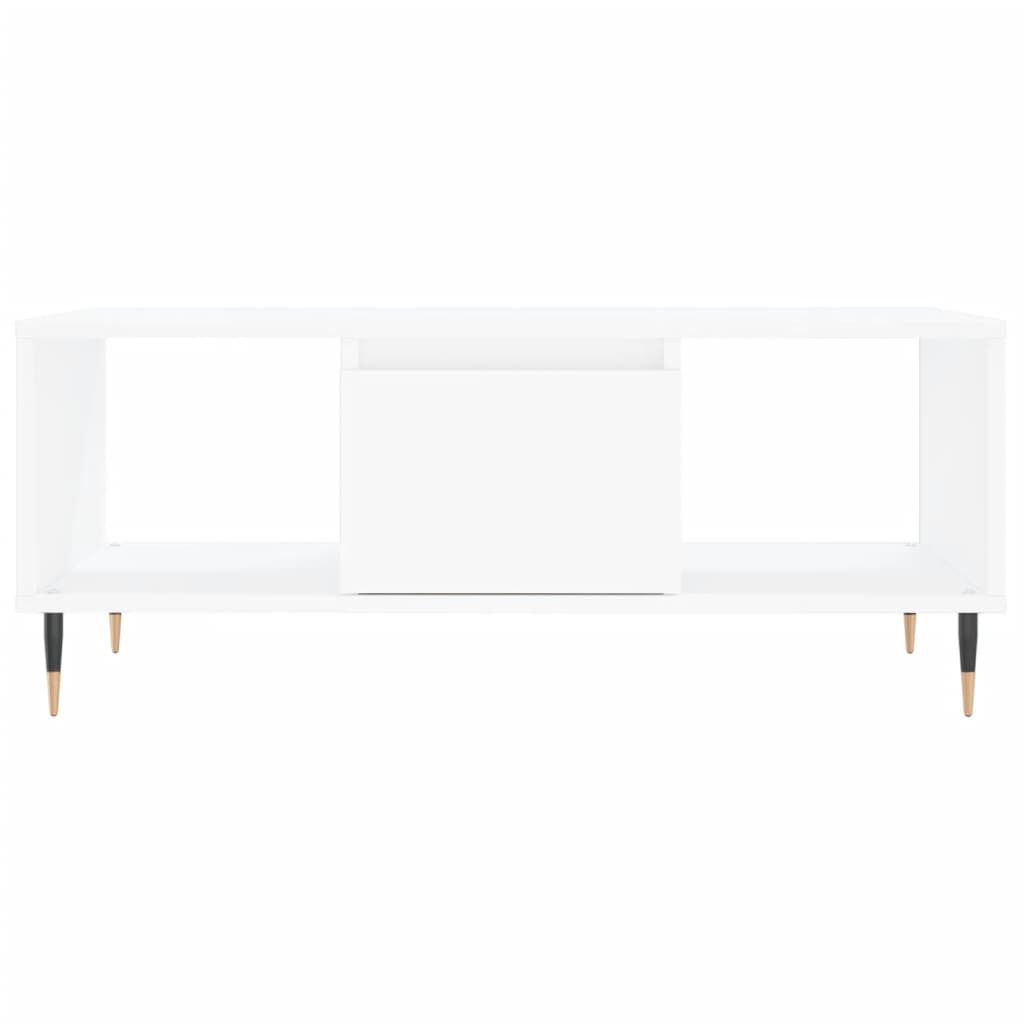 vidaXL Coffee Table White 90x50x36,5 cm Engineered Wood