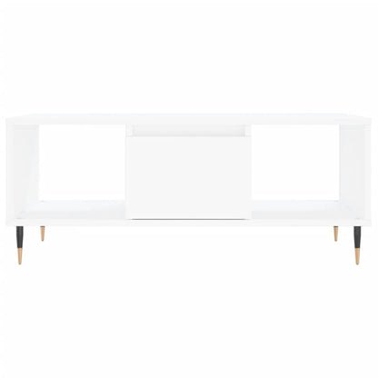 vidaXL Coffee Table White 90x50x36,5 cm Engineered Wood