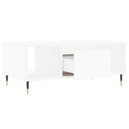 vidaXL Coffee Table White 90x50x36,5 cm Engineered Wood