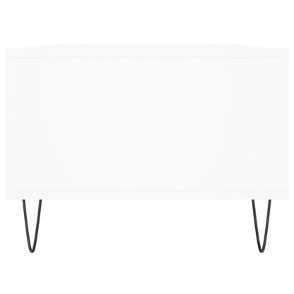 vidaXL Coffee Table White 90x50x36,5 cm Engineered Wood