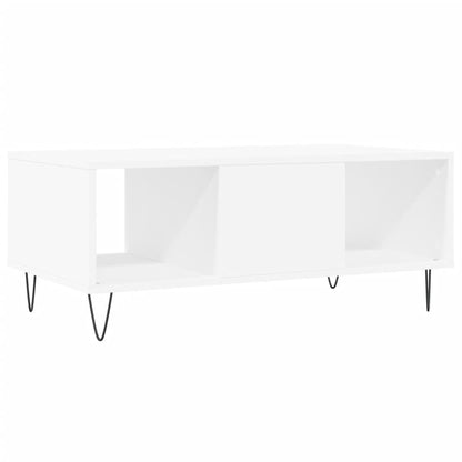 vidaXL Coffee Table White 90x50x36,5 cm Engineered Wood